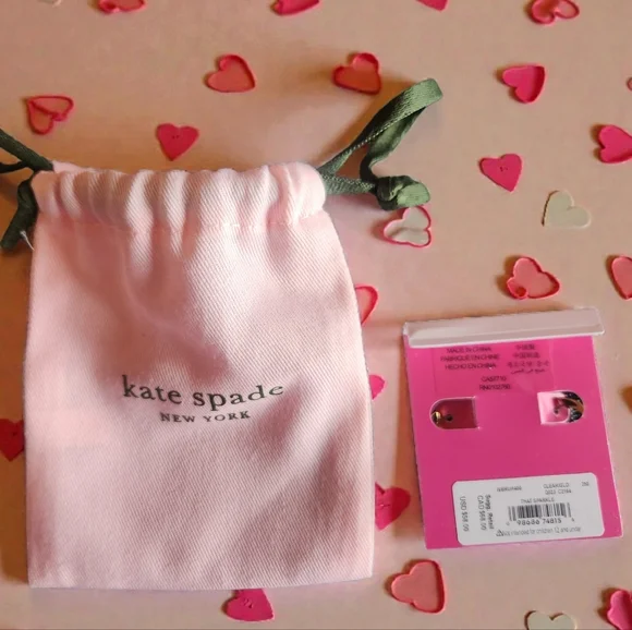 Kate Spade Gold and Silver Earrings - Picture 3 of 4